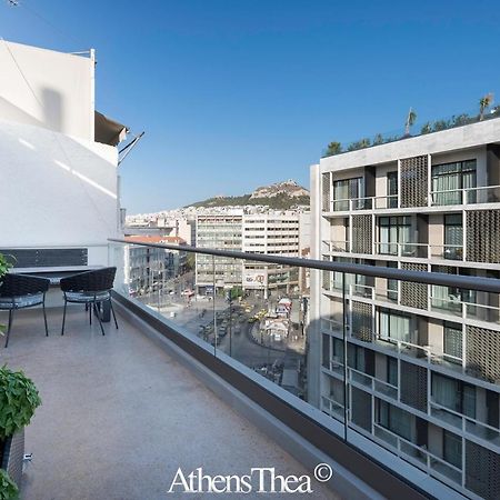 Athensthea Beta Luxury Penthouse Apt In Omonia Eksteriør bilde