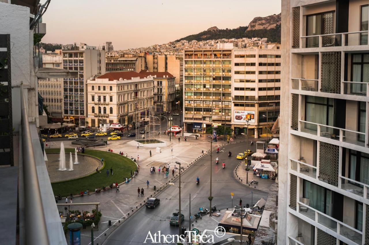 Athensthea Beta Luxury Penthouse Apt In Omonia Eksteriør bilde