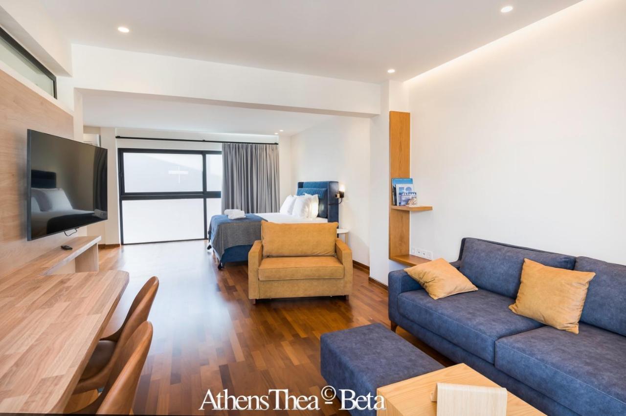 Athensthea Beta Luxury Penthouse Apt In Omonia Eksteriør bilde